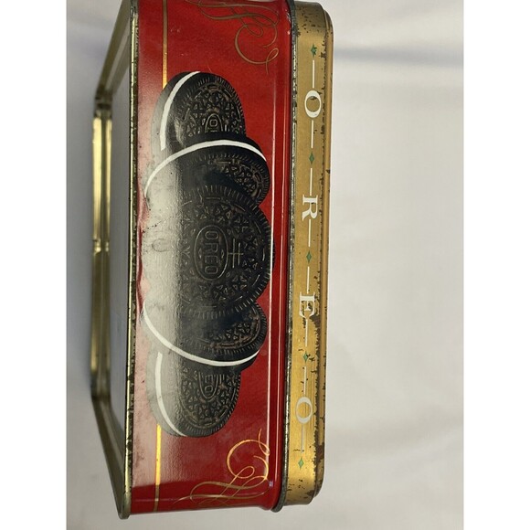 1994 Vintage Unlock The Magic With Oreo Grandfather Remembers Christmas Tin USA - Picture 6 of 10